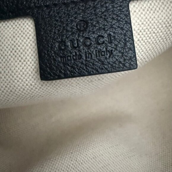 Gucci Ophidia Navy Blue Velour Tote - Picture 9 of 13